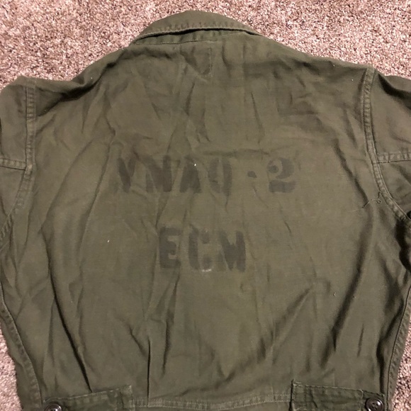 USGI OD Green Med.Coveralls Cotton Sateen TYPE I NSN 8405-00-131-6508 1970s EUC - Picture 4 of 10